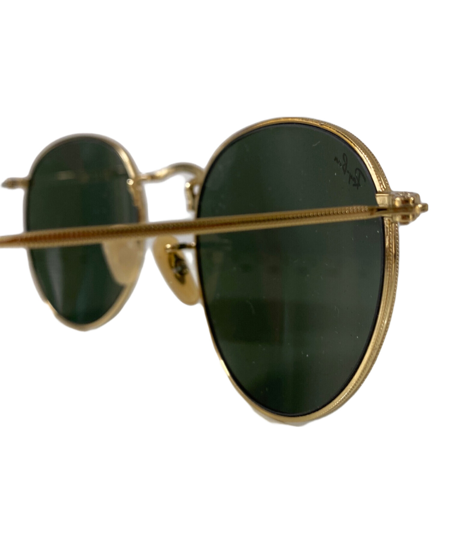 中古・古着通販】RAY-BAN (レイバン) サングラス ブラック×ゴールド