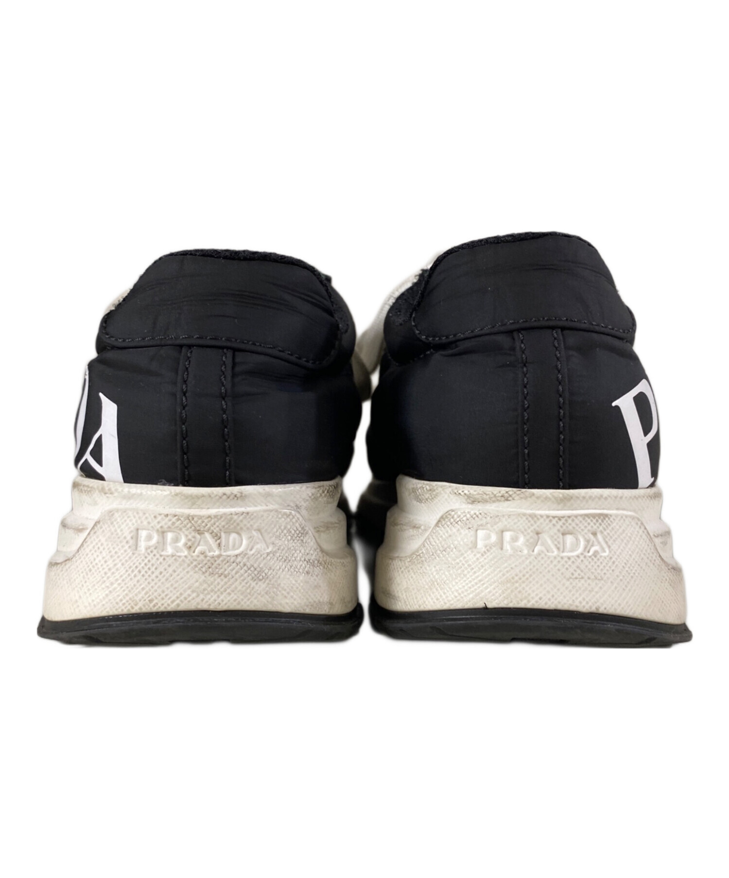 中古・古着通販】PRADA (プラダ) ローカットスニーカー ブラック 