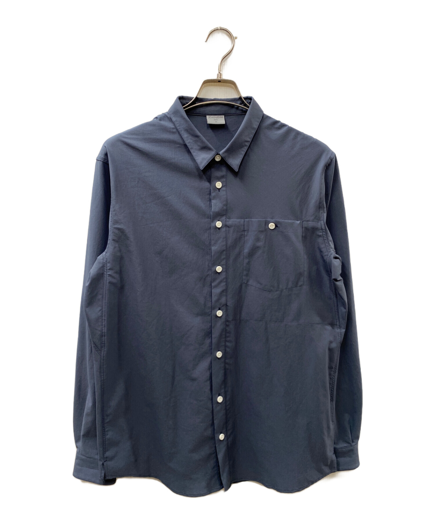 中古・古着通販】HOUDINI (フーディニ) M'S LONGSLEEVE SHIRT ネイビー