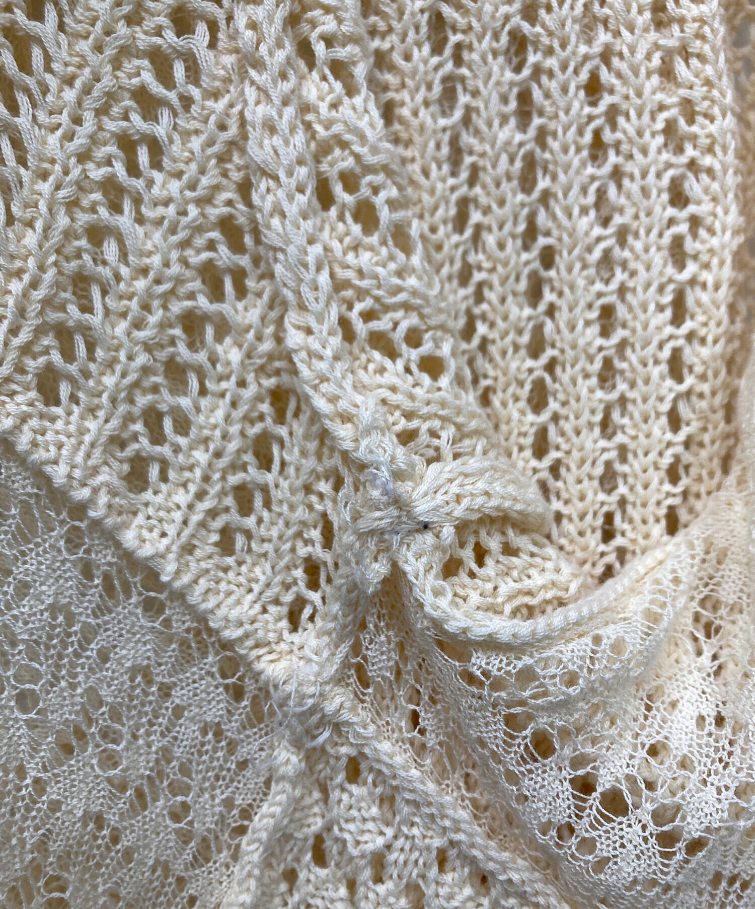 レディース Olive Crochet Shirts leinwande