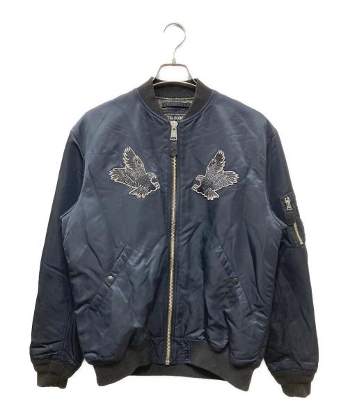 The BONEZ スカルスケートMA-1 Lサイズ 中古・古着通販】THE BONEZ (ザボーンズ) MA-1ジャケット ブラック