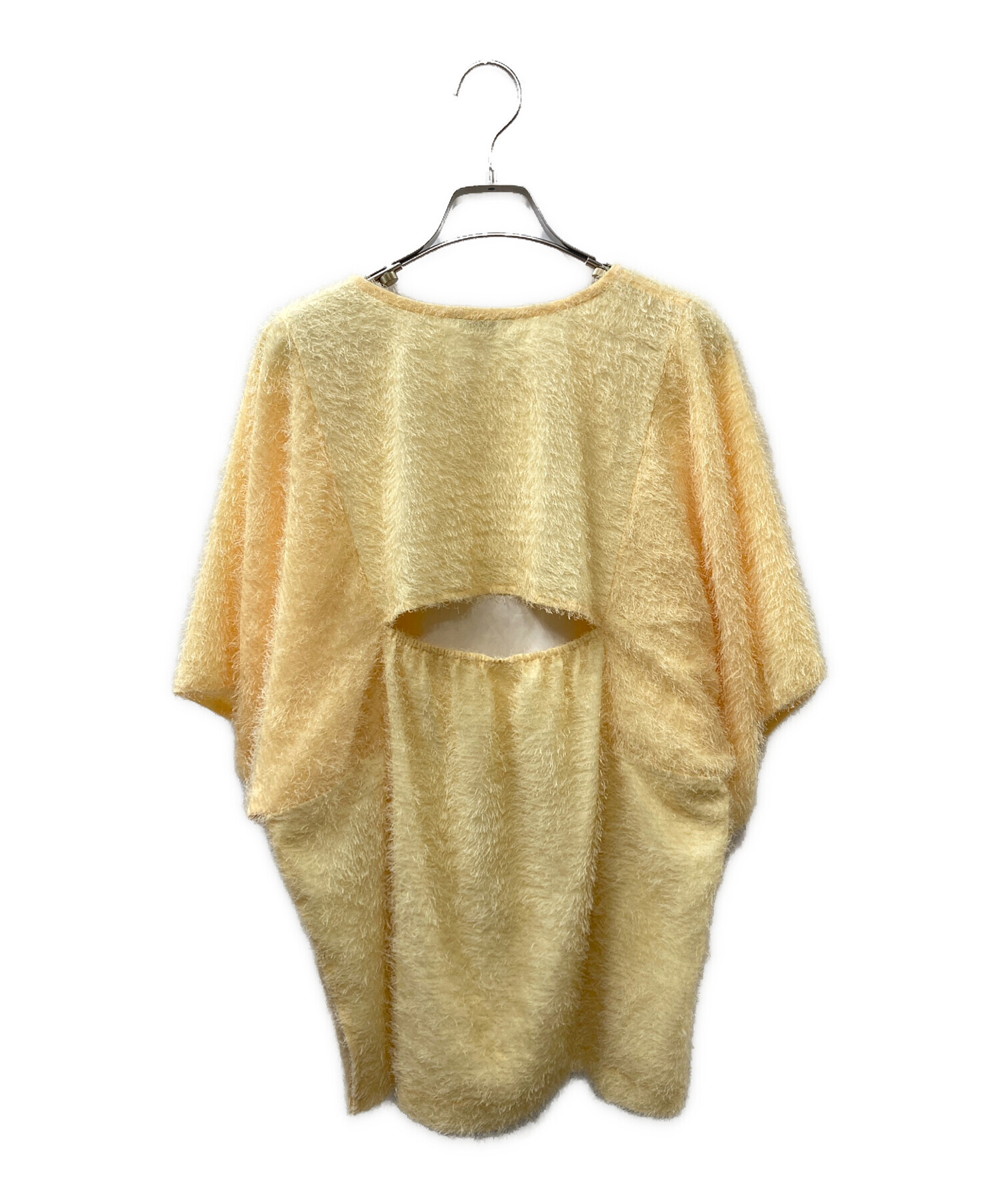中古・古着通販】CLANE (クラネ) FLUFFY FRINGE TOPS/フラッフィー
