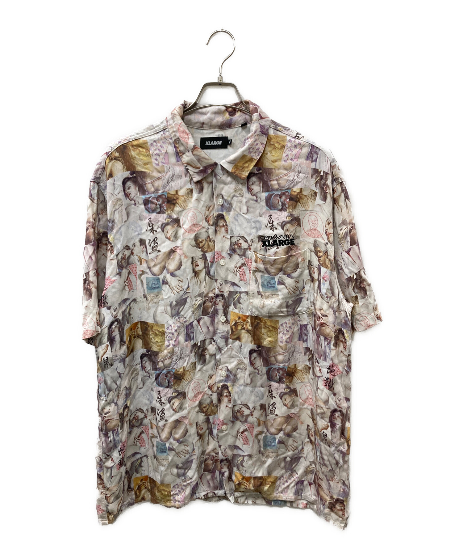 中古・古着通販】X-LARGE (エクストララージ) SORAYAMA S/S RAYON