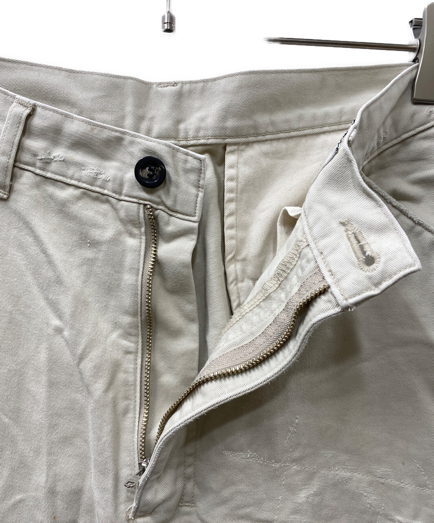 中古・古着通販】ANCELLM (アンセルム) REMAKE WIDE CHINO TROUSERS