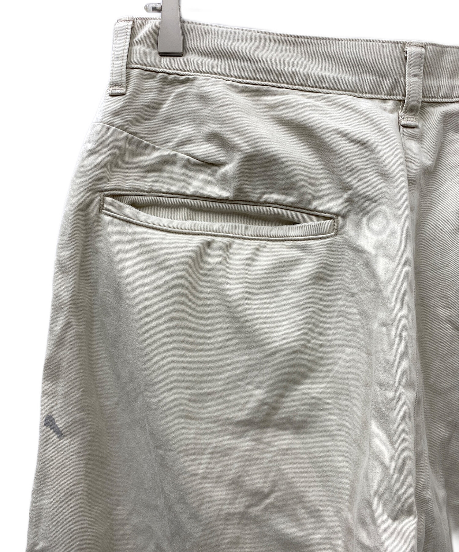 中古・古着通販】ANCELLM (アンセルム) REMAKE WIDE CHINO TROUSERS