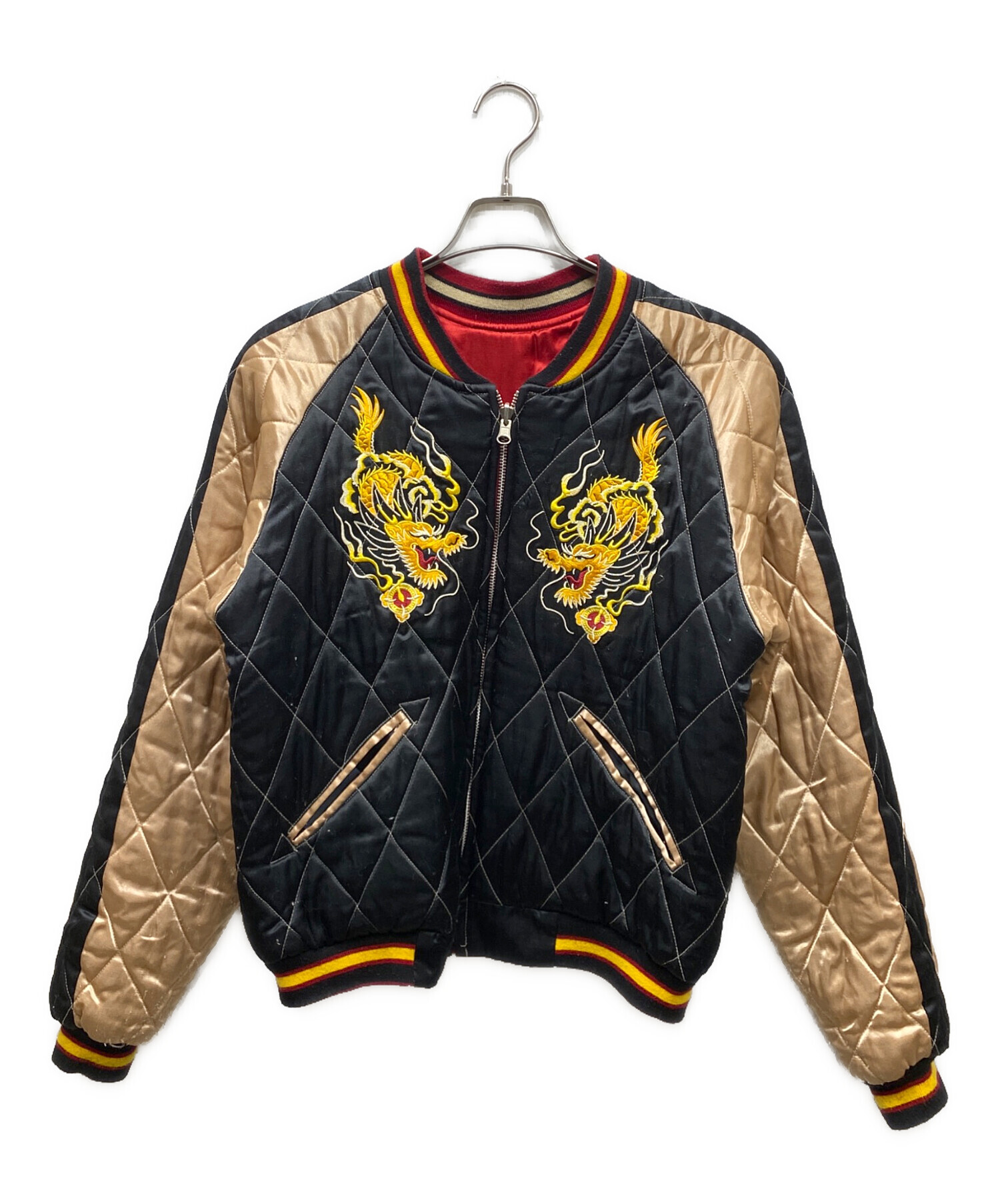 中古・古着通販】DRAGON (ドラゴン) 90S リバーシブルスカジャン