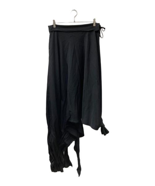 中古・古着通販】YOHJI YAMAMOTO (ヨウジヤマモト) ウール変形ロング