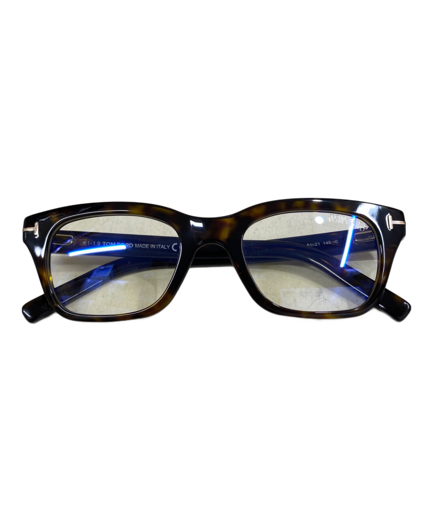 中古・古着通販】TOM FORD (トムフォード) 伊達眼鏡 ブラウン サイズ
