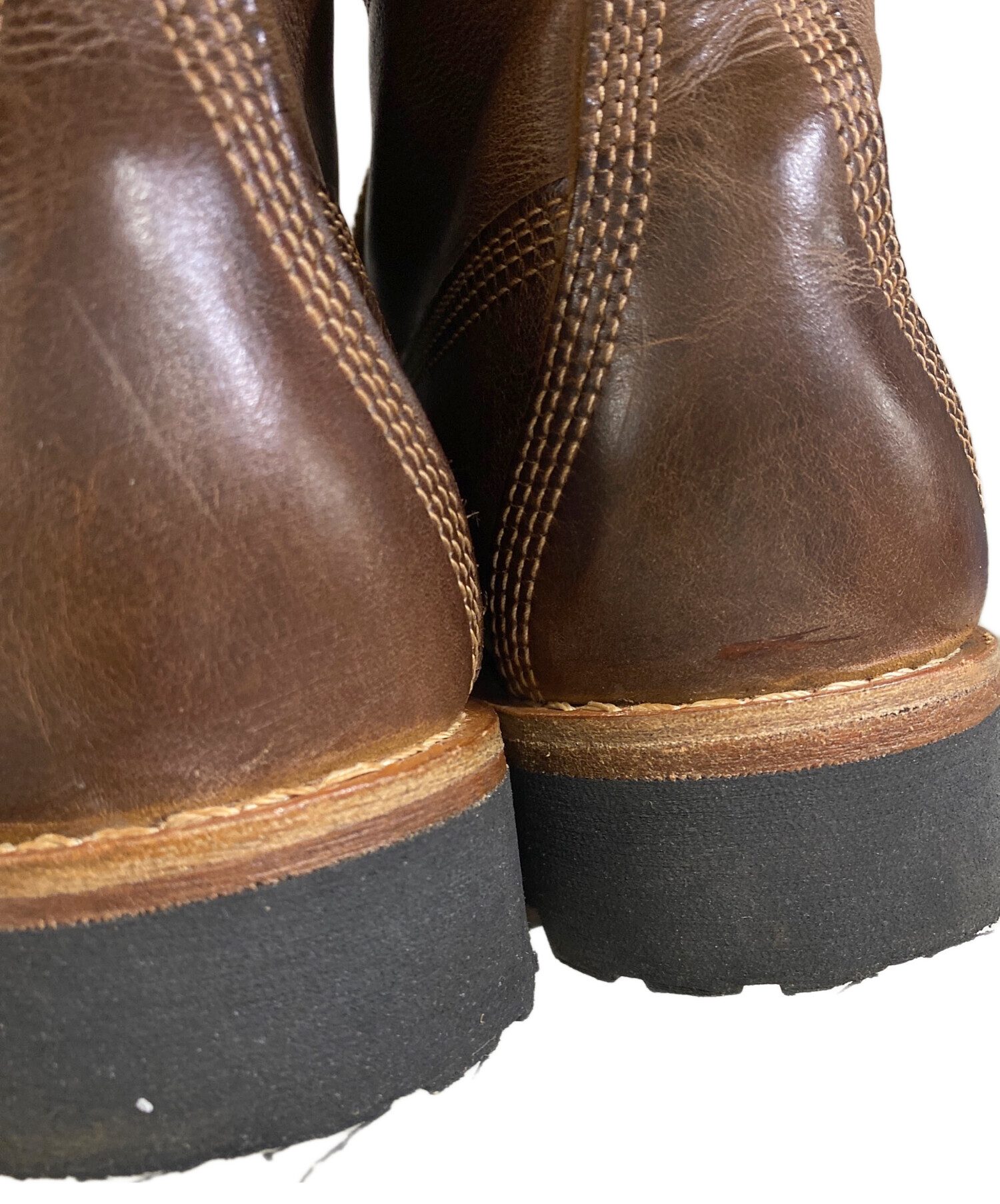 Timberland ブラウン ワークブーツ 値下げ中！！ 中古・古着通販】Timberland (ティンバーランド) ワークブーツ