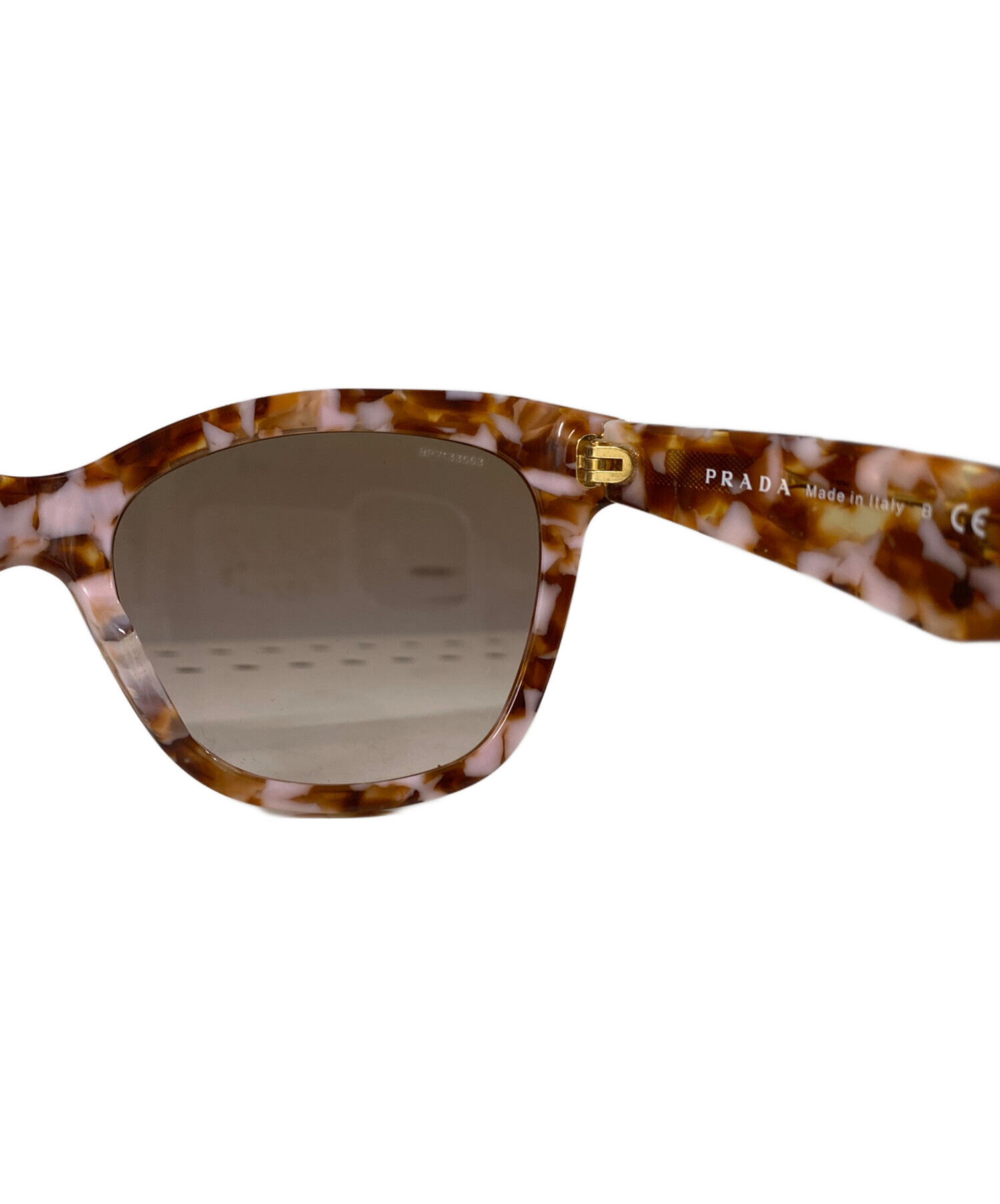 中古・古着通販】PRADA (プラダ) サングラス ピンク×ブラウン サイズ