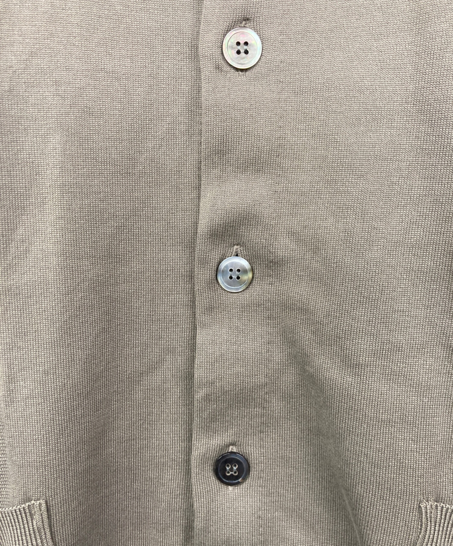 中古・古着通販】YASHIKI (ヤシキ) Hanaakari Collar Cardigan