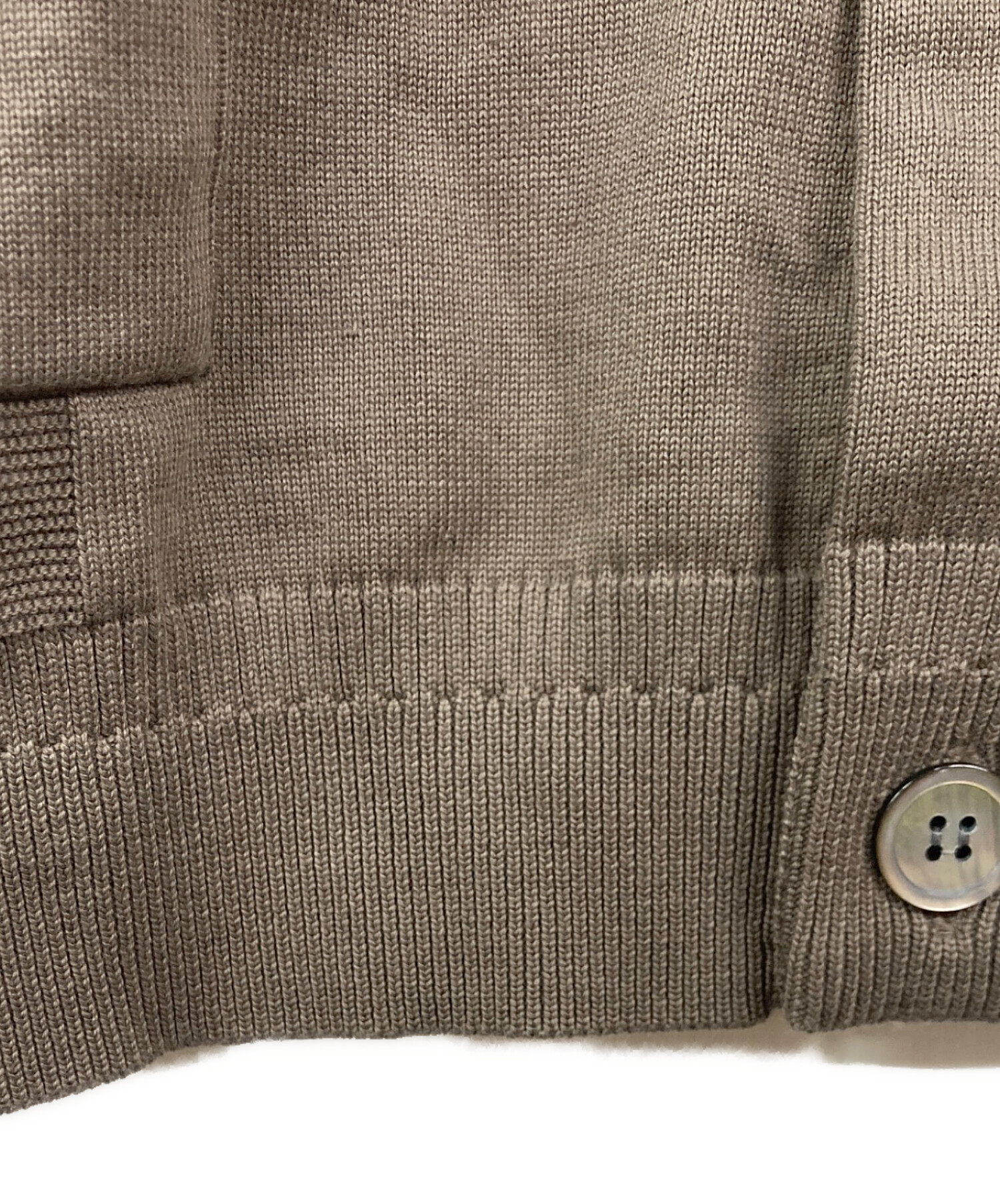 新品タグ付 YASHIKI Hanaakari Collar Cardigan YASHIKI - 【ラスト1点】【23SS】Hanaakari Collar Cardigan(GREIGE