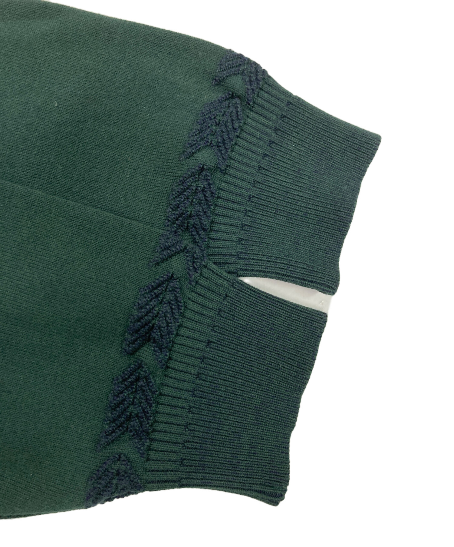 中古・古着通販】yashiki (ヤシキ) Hatsushimo Knit Polo / 初霜