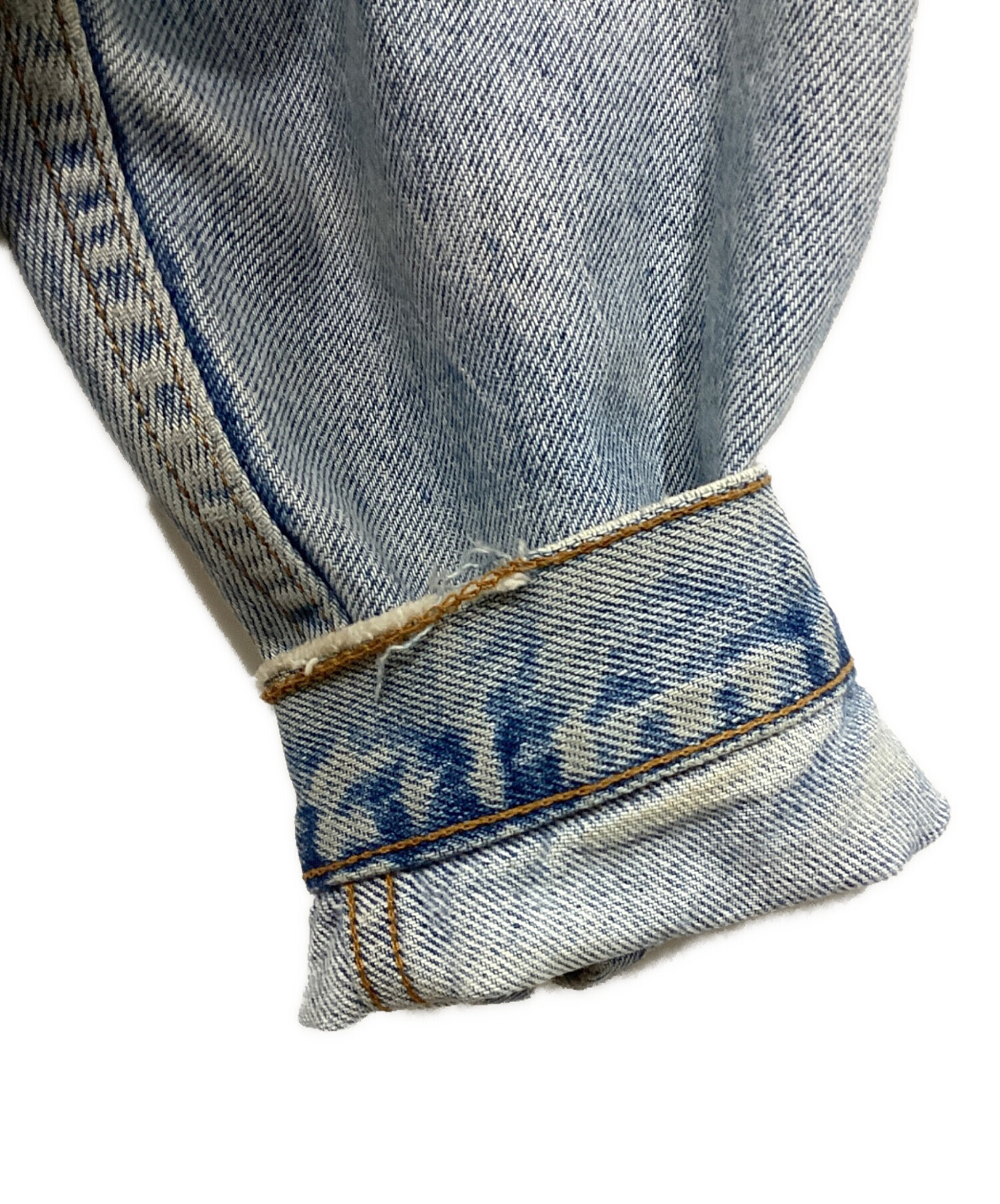 中古・古着通販】LEVI'S (リーバイス) 80S デニムジャケット/オレンジ