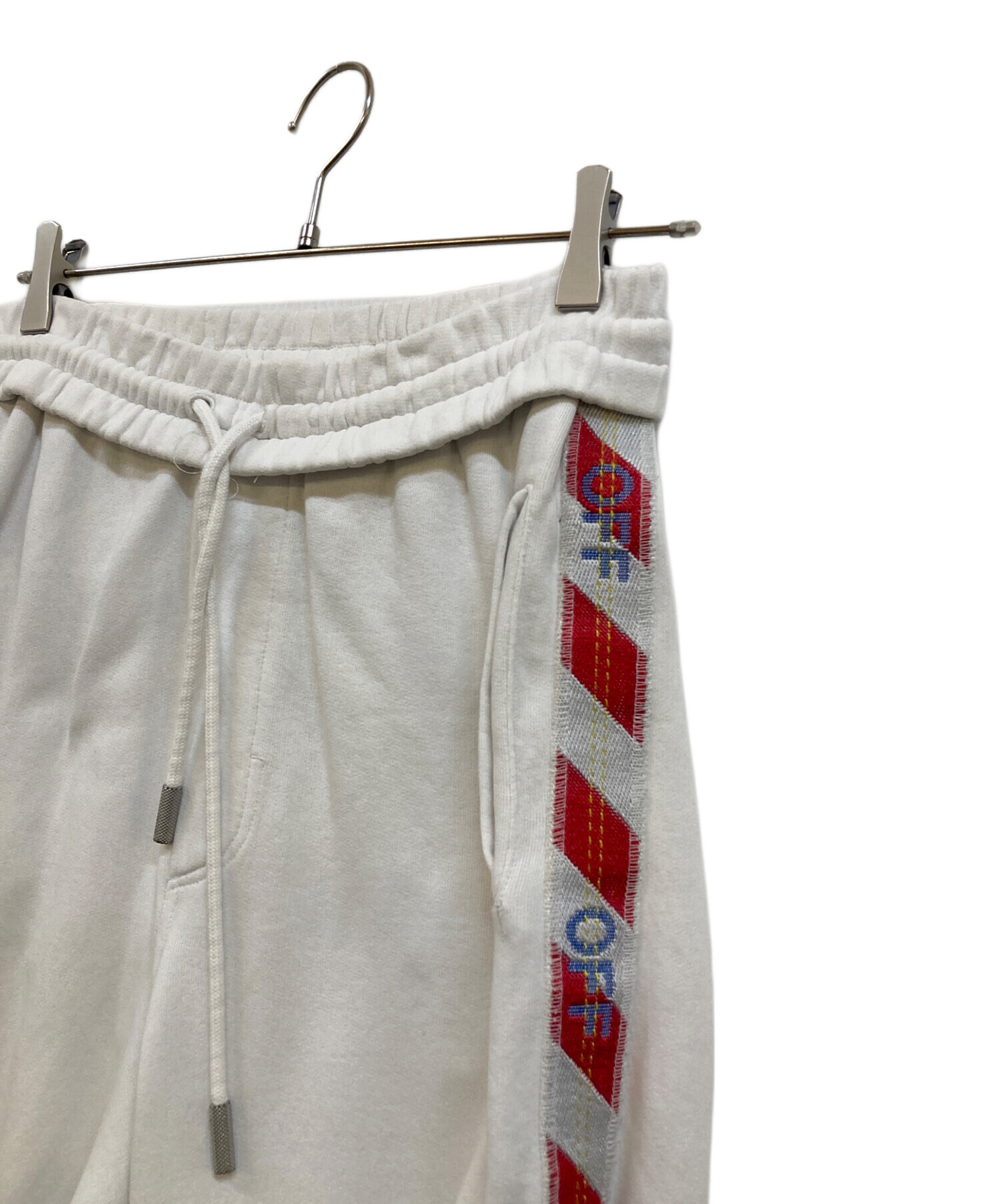 中古・古着通販】OFFWHITE (オフホワイト) サイドテープスウェット