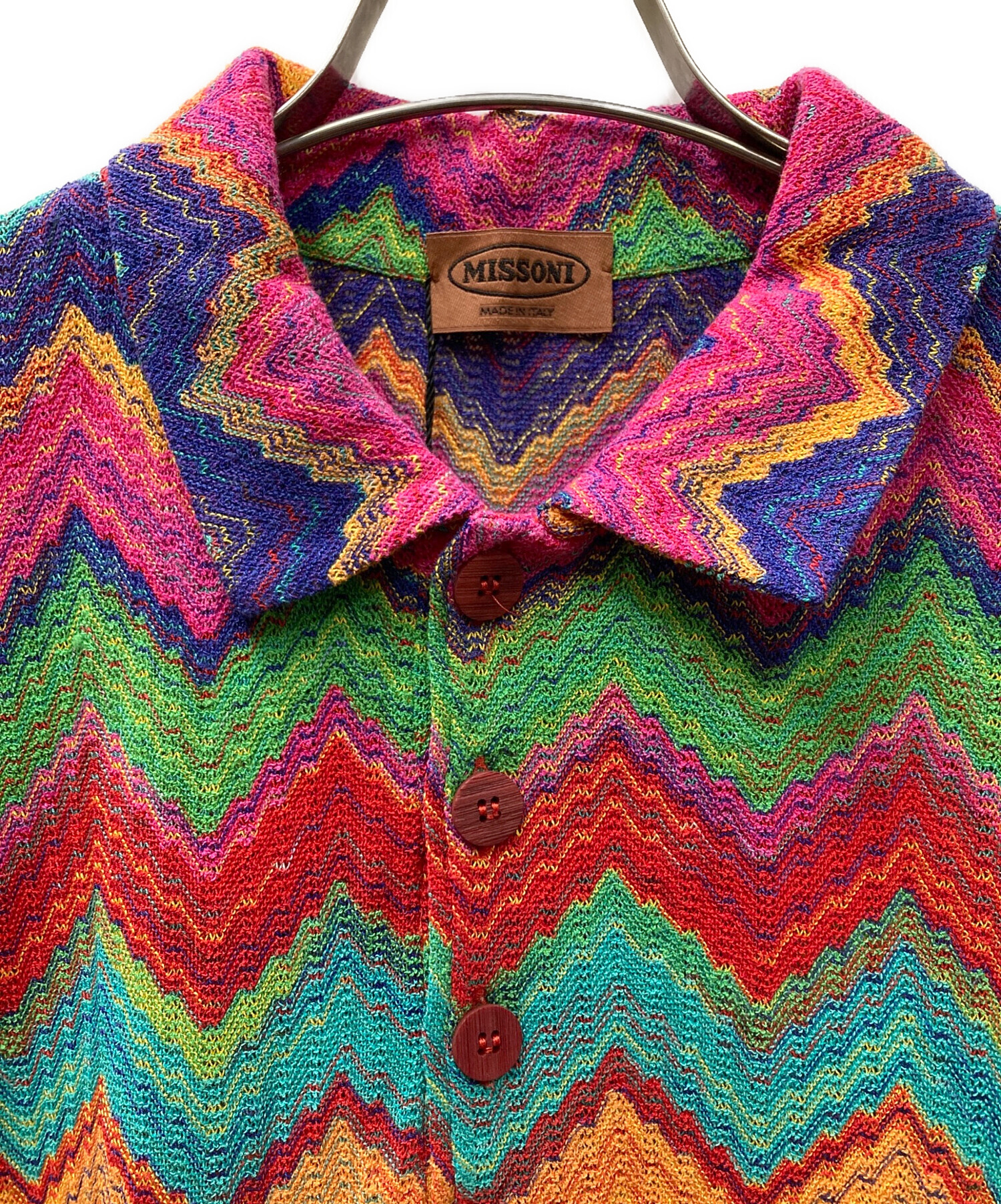 中古・古着通販】MISSONI (ミッソーニ) シェブロンストライプ 