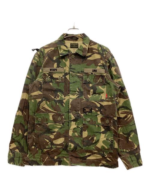WTAPS 迷彩ジャケット モデル1101 中古・古着通販】WTAPS (ダブルタップス) ミリタリージャケット カーキ