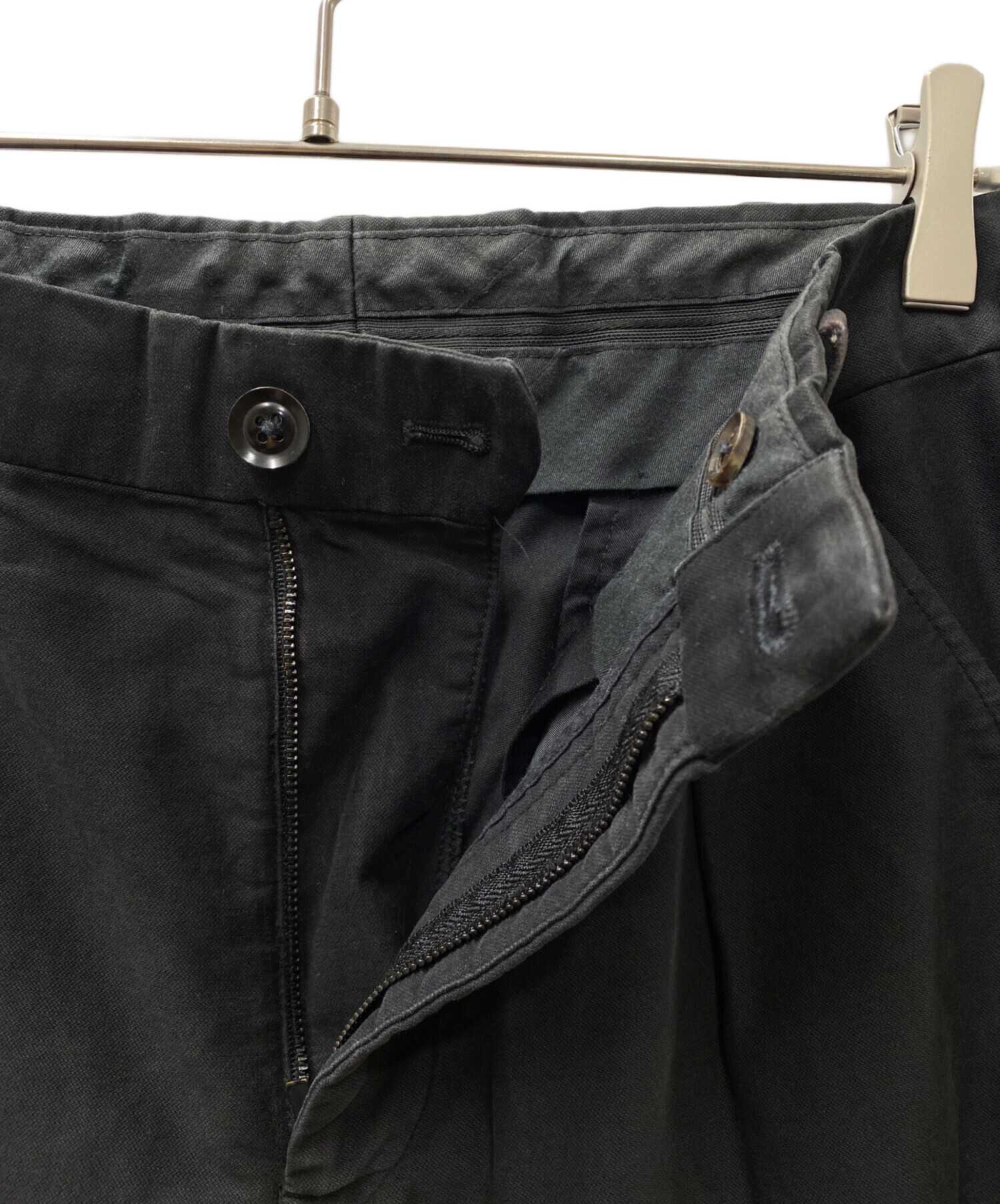 中古・古着通販】YOHJI YAMAMOTO (ヨウジヤマモト) タックパンツ