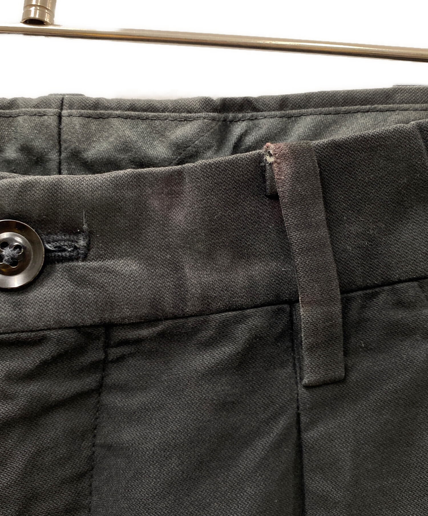 中古・古着通販】YOHJI YAMAMOTO (ヨウジヤマモト) タックパンツ