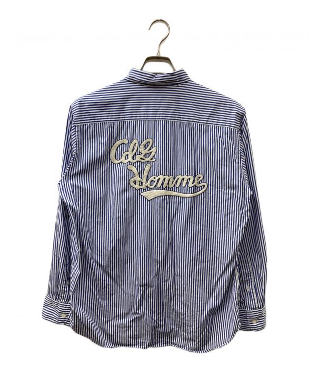 80s COMME des GARCONS HOMME ストライプシャツ 中古・古着通販】COMME des GARCONS HOMME (コムデギャルソン オム