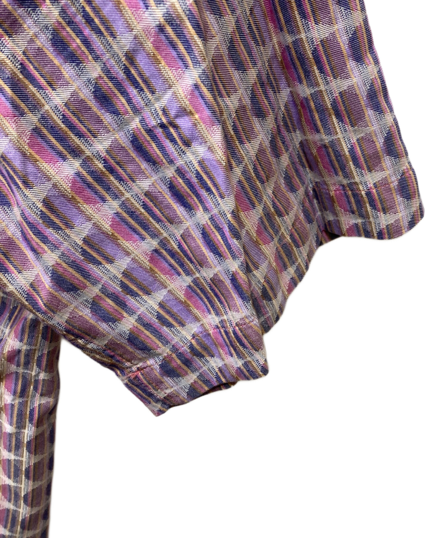中古・古着通販】MISSONI (ミッソーニ) 半袖シャツ ピンク サイズ:50 