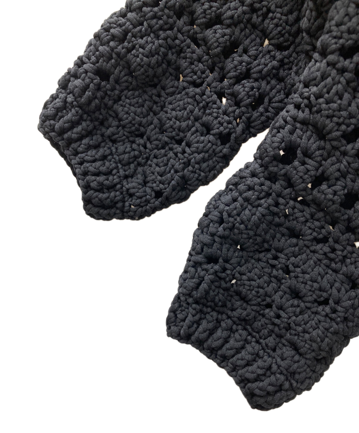 NKNIT crochet KNIT zip cardigan サイズ1 中古・古着通販】NKNIT (ンニット) crochet KNIT zip cardigan