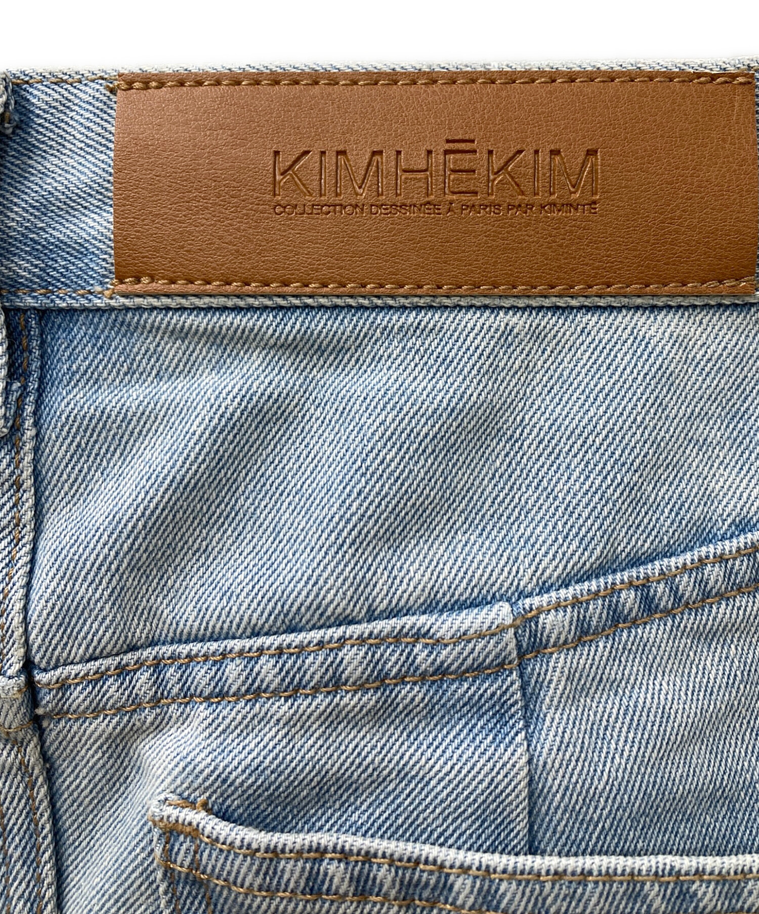中古・古着通販】KIMHEKIM (キムヘキム) デニムパンツ インディゴ 