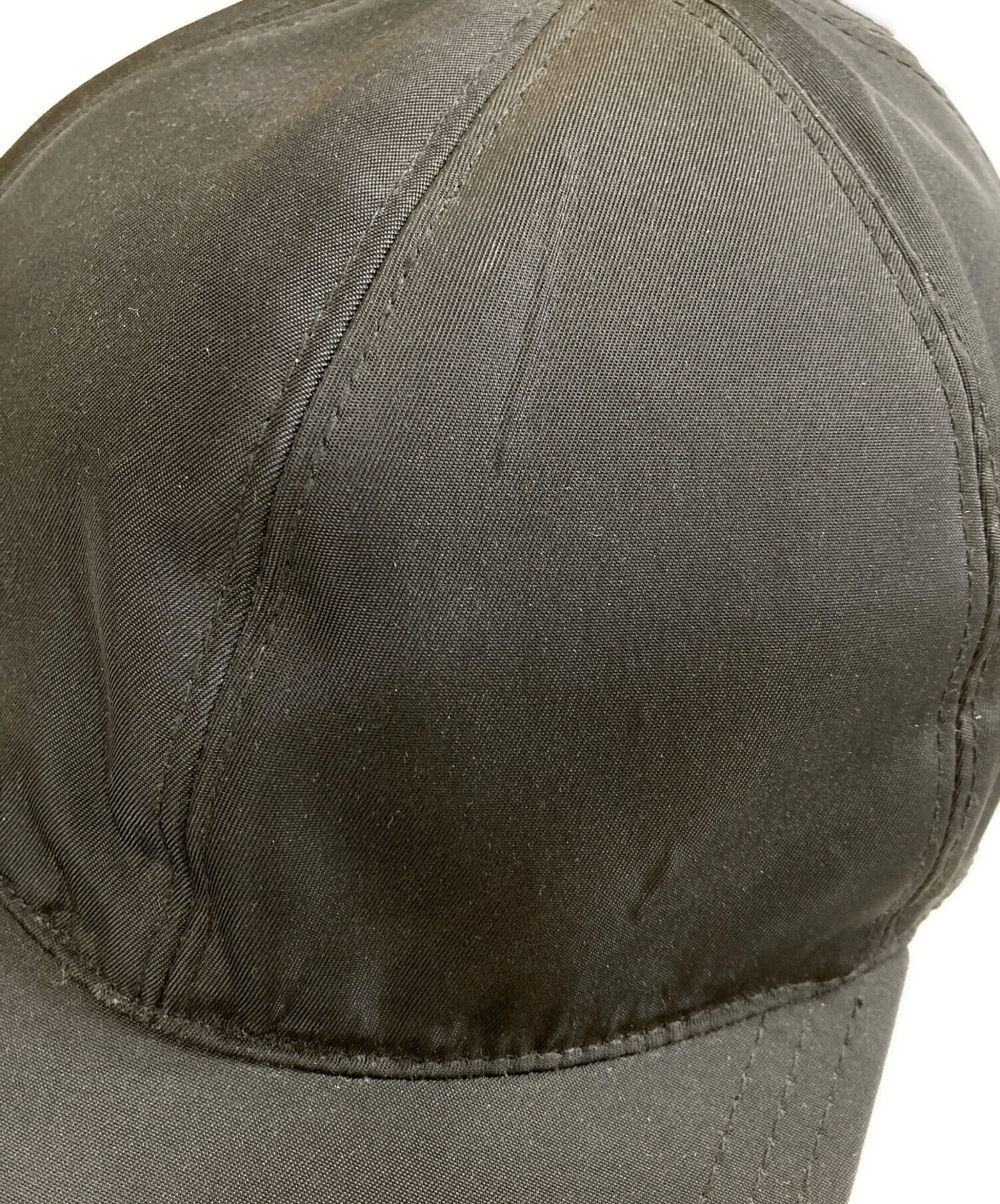 中古・古着通販】PRADA (プラダ) TRIANGLE LOGO BALL CAP キャップ