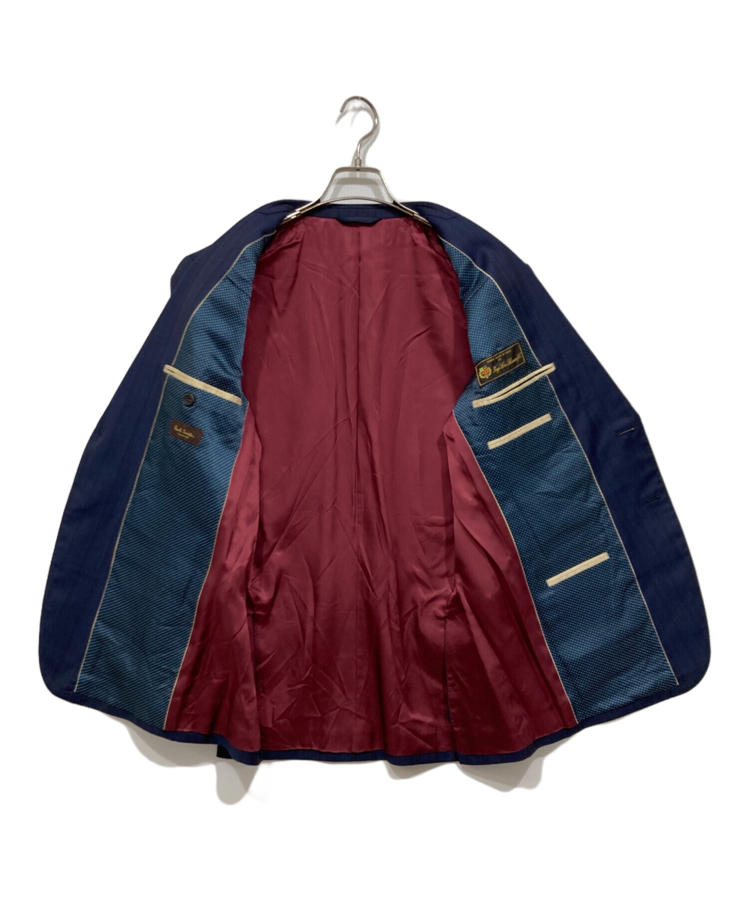 未使用級✨ポールスミス×ロロピアーナ　テーラード　紺　S　付属品あり 中古・古着通販】Paul Smith (ポールスミス) ロロピアーナ ウール2B