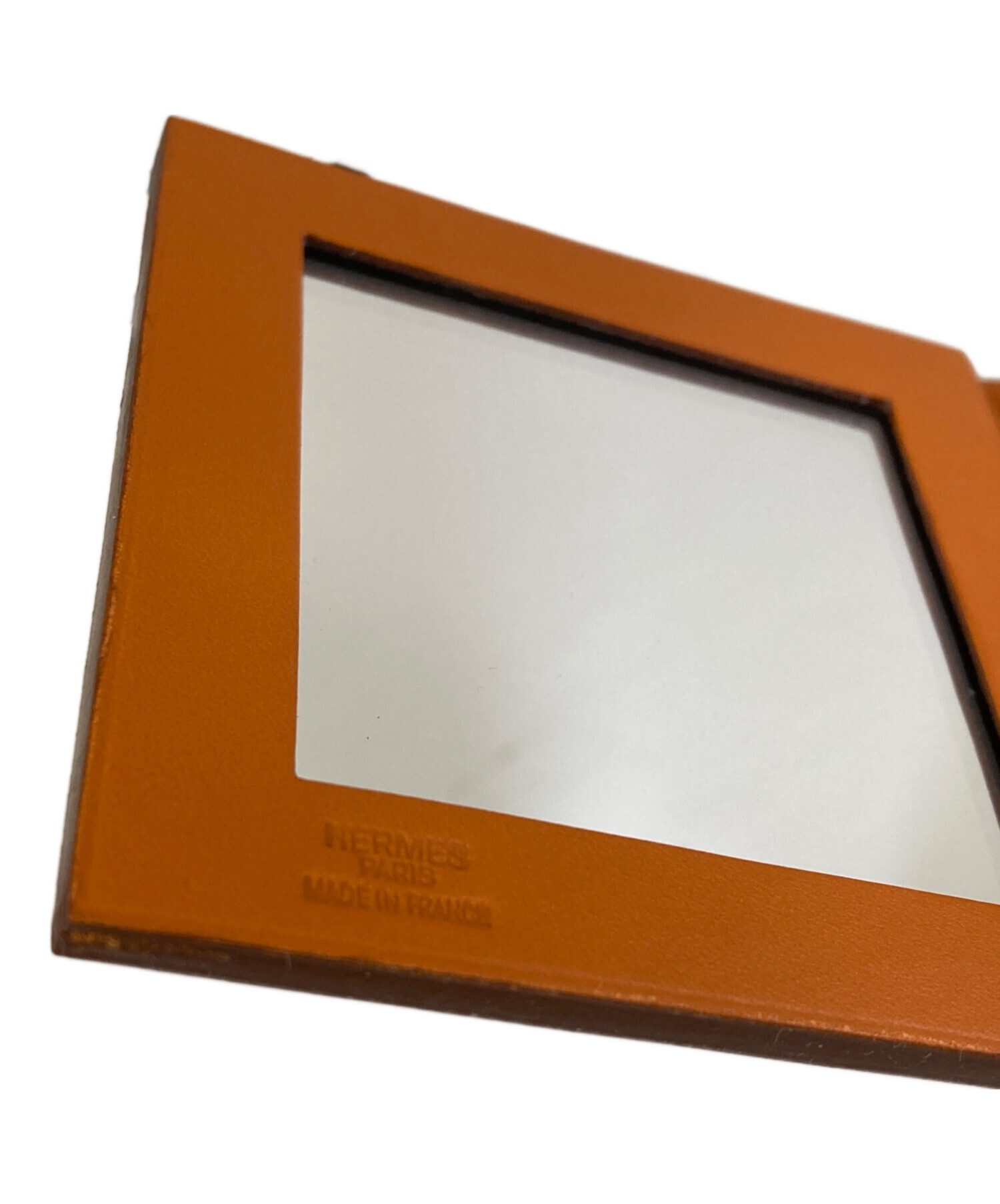 中古・古着通販】HERMES (エルメス) コンパクトミラー オレンジ