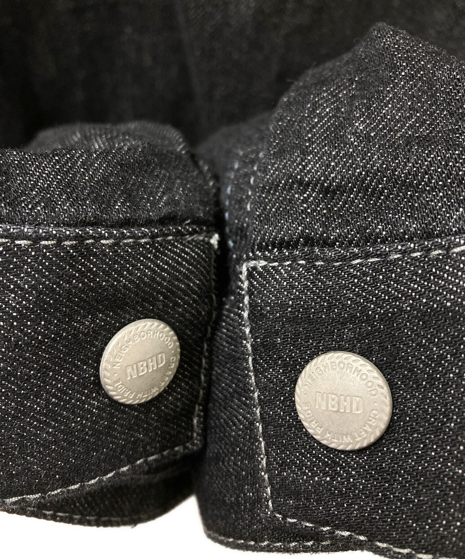 中古・古着通販】NEIGHBORHOOD (ネイバーフッド) WASHED LW DENIM ZIP
