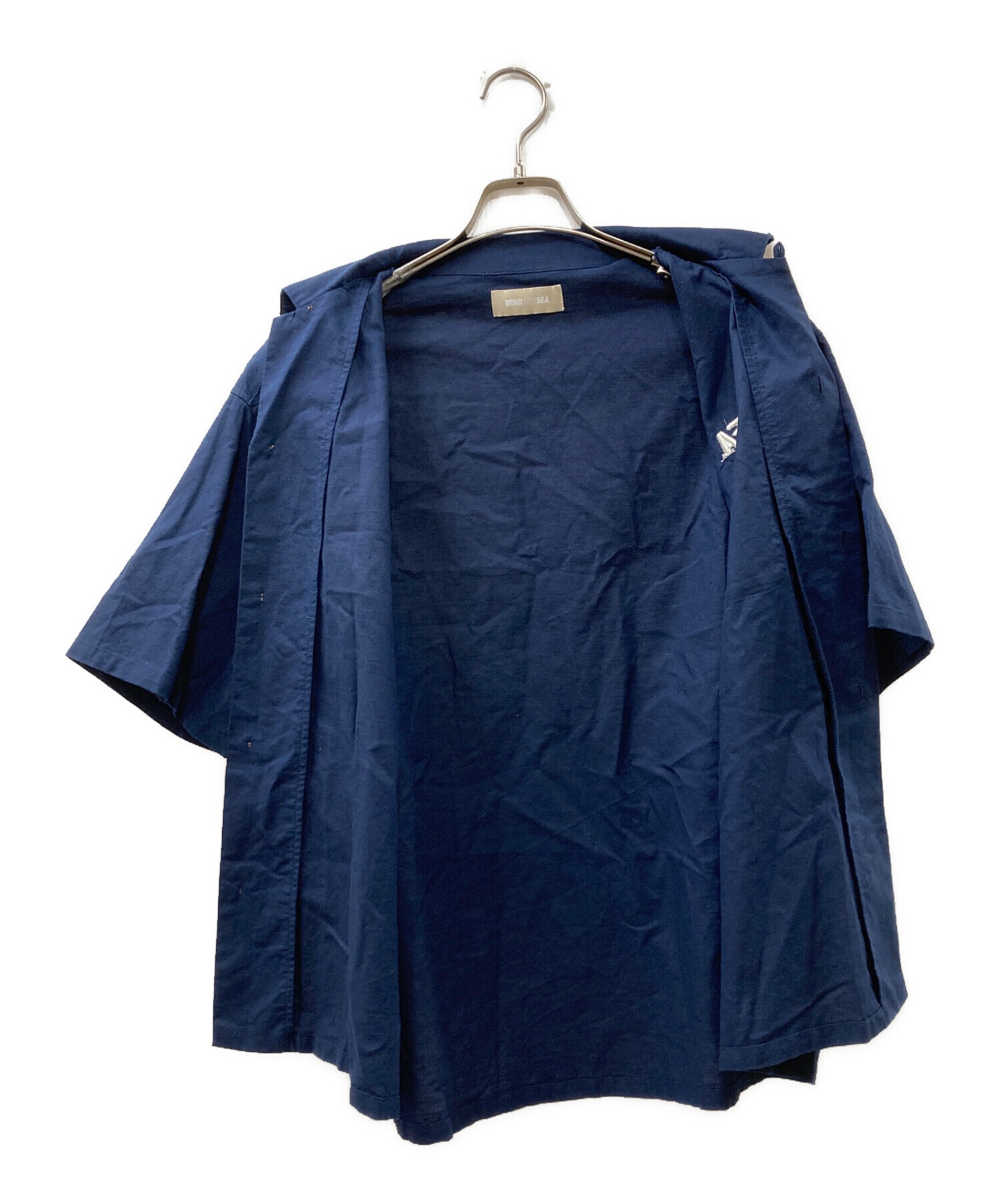 【お値引き中】ウィンダンシー 中古・古着通販】WIND AND SEA (ウィンダンシー) リネンオープンカラー