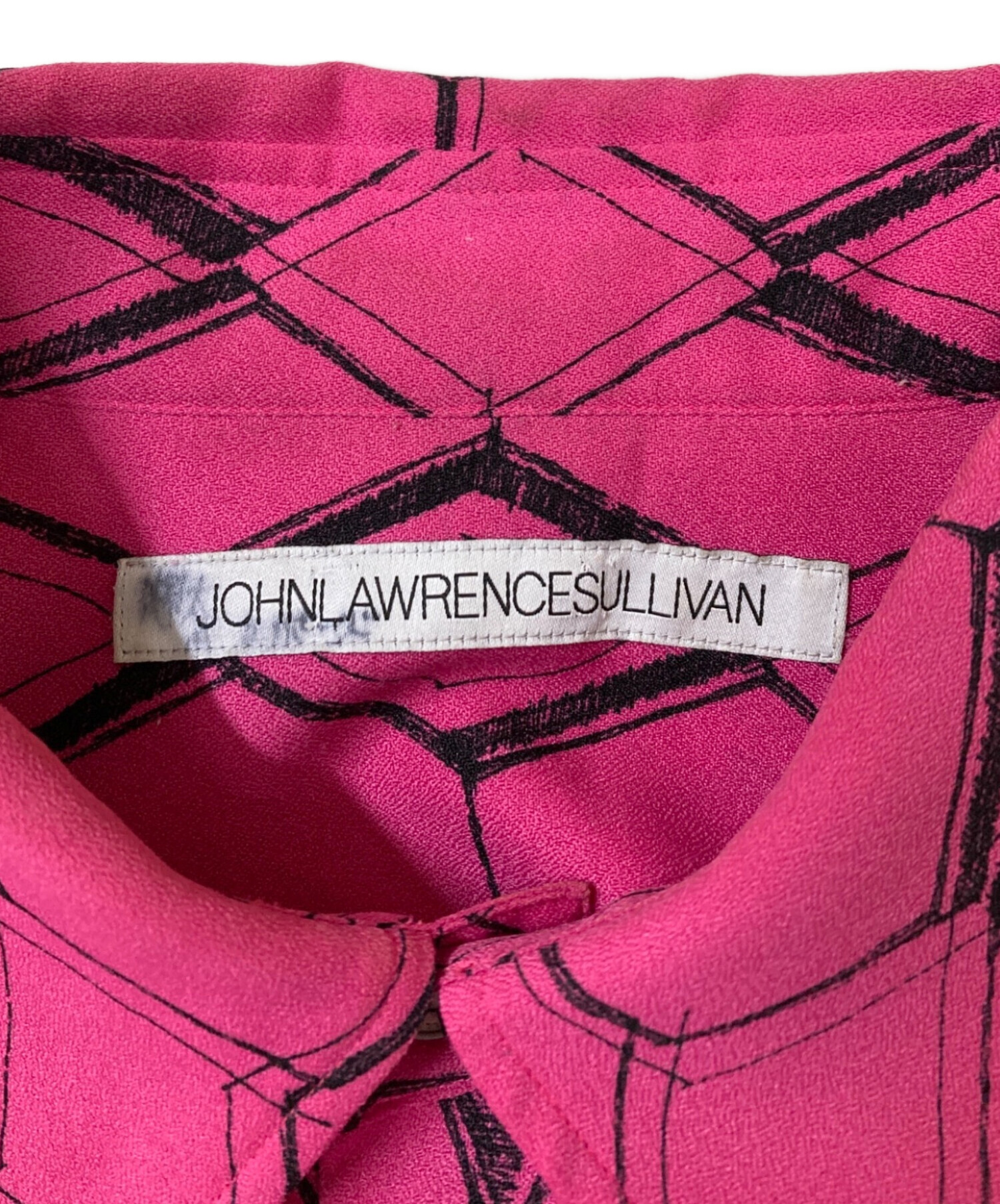 JOHN LAWRENCE SULLIVAN ピンク 長袖シャツ 中古・古着通販】JOHN LAWRENCE SULLIVAN (ジョン ローレンス サリバン