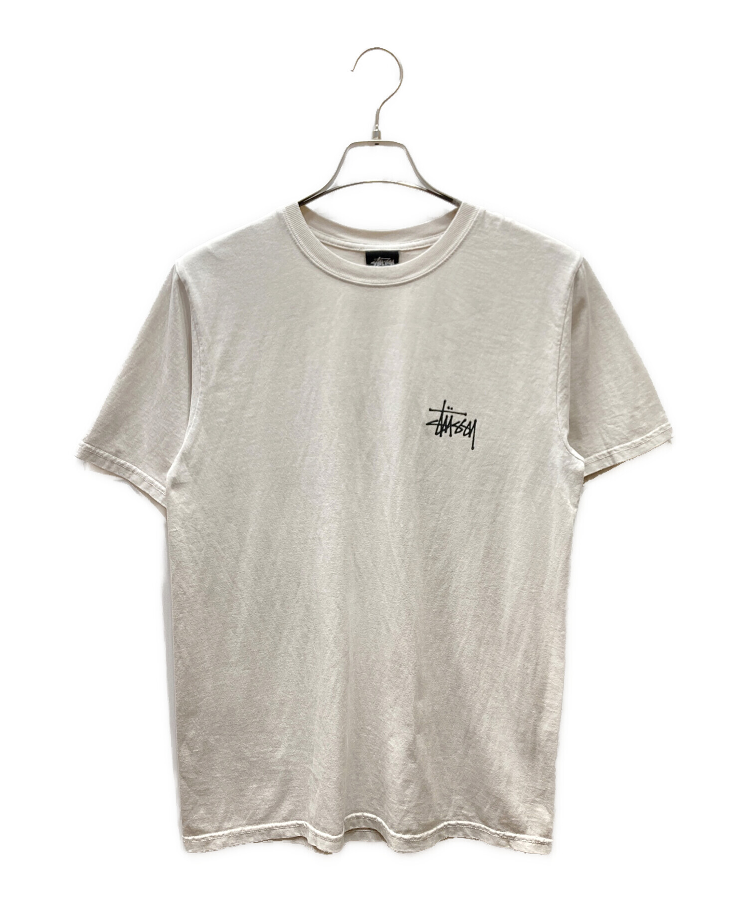 中古・古着通販】stussy (ステューシー) PIGMENT DYED TEE ホワイト 