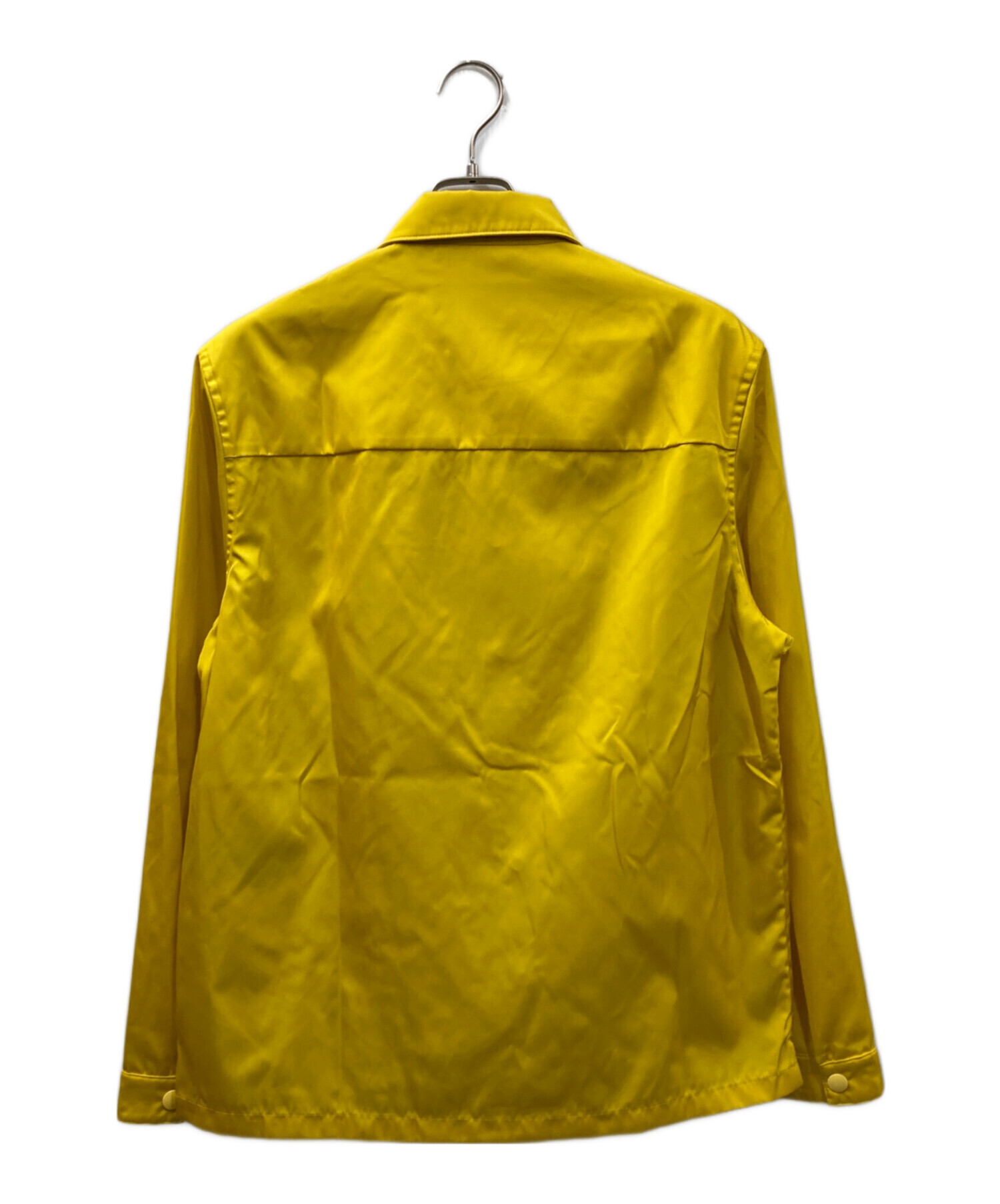 中古・古着通販】PRADA (プラダ) ナイロンコーチジャケット イエロー