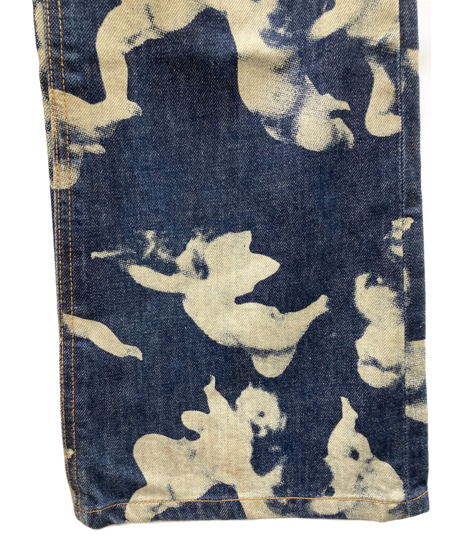 ozone community◇ロゴ総柄/デニムパンツ/コットン/IDG/総柄/1APー5872