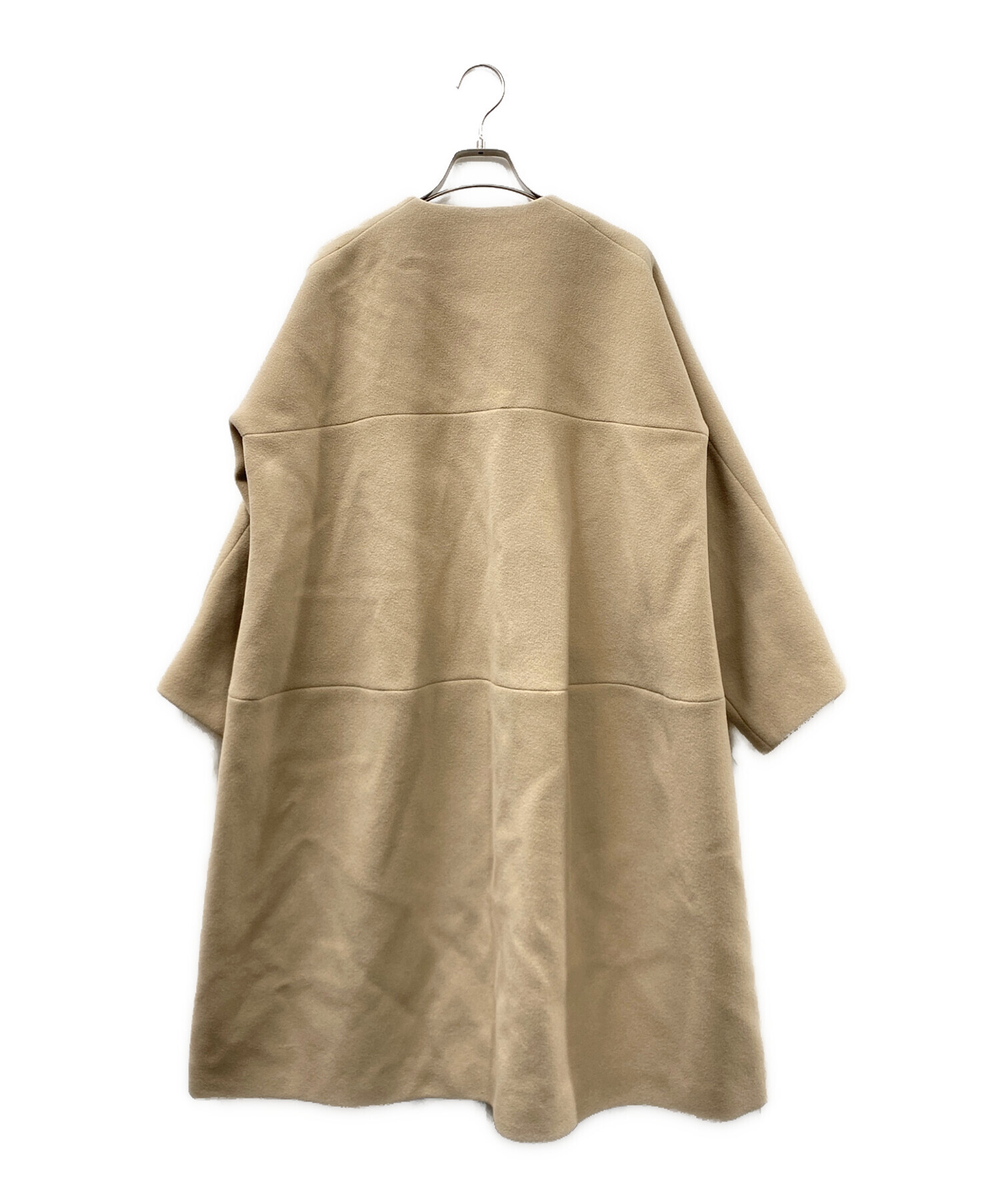 中古・古着通販】Sybilla (シビラ) ノーカラーコクーンウールコート