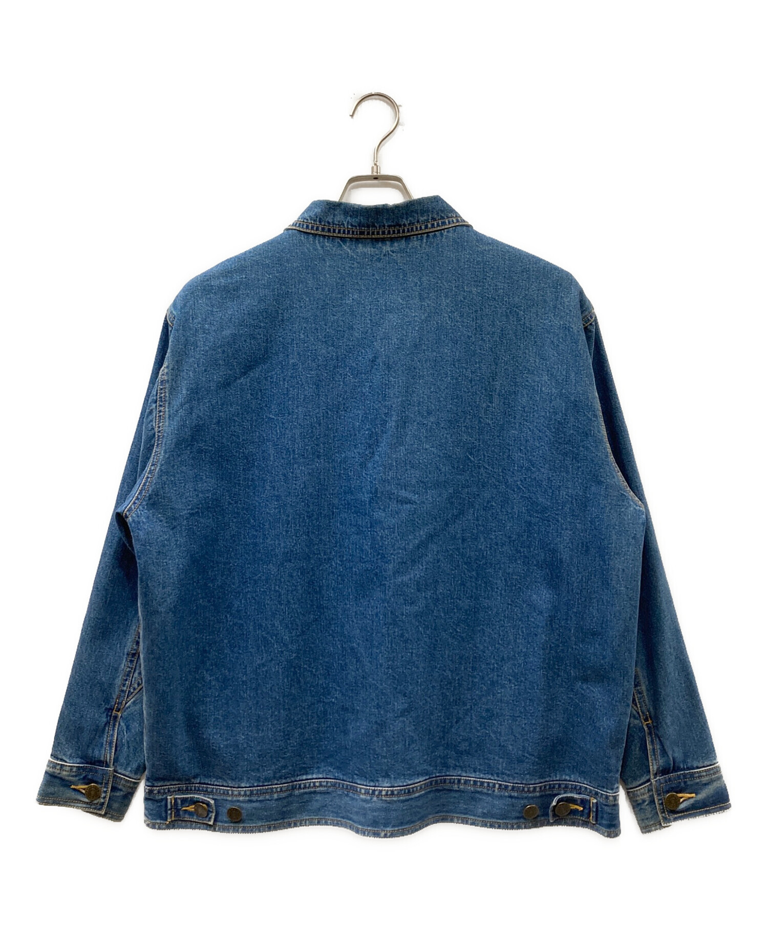 Eddie Bauer エディーバウアー ジャケット デニム 青 L 1151 1980's Eddie Bauer MA-1 Type Denim Jacket SIZE : 裄丈90cm身幅58cm