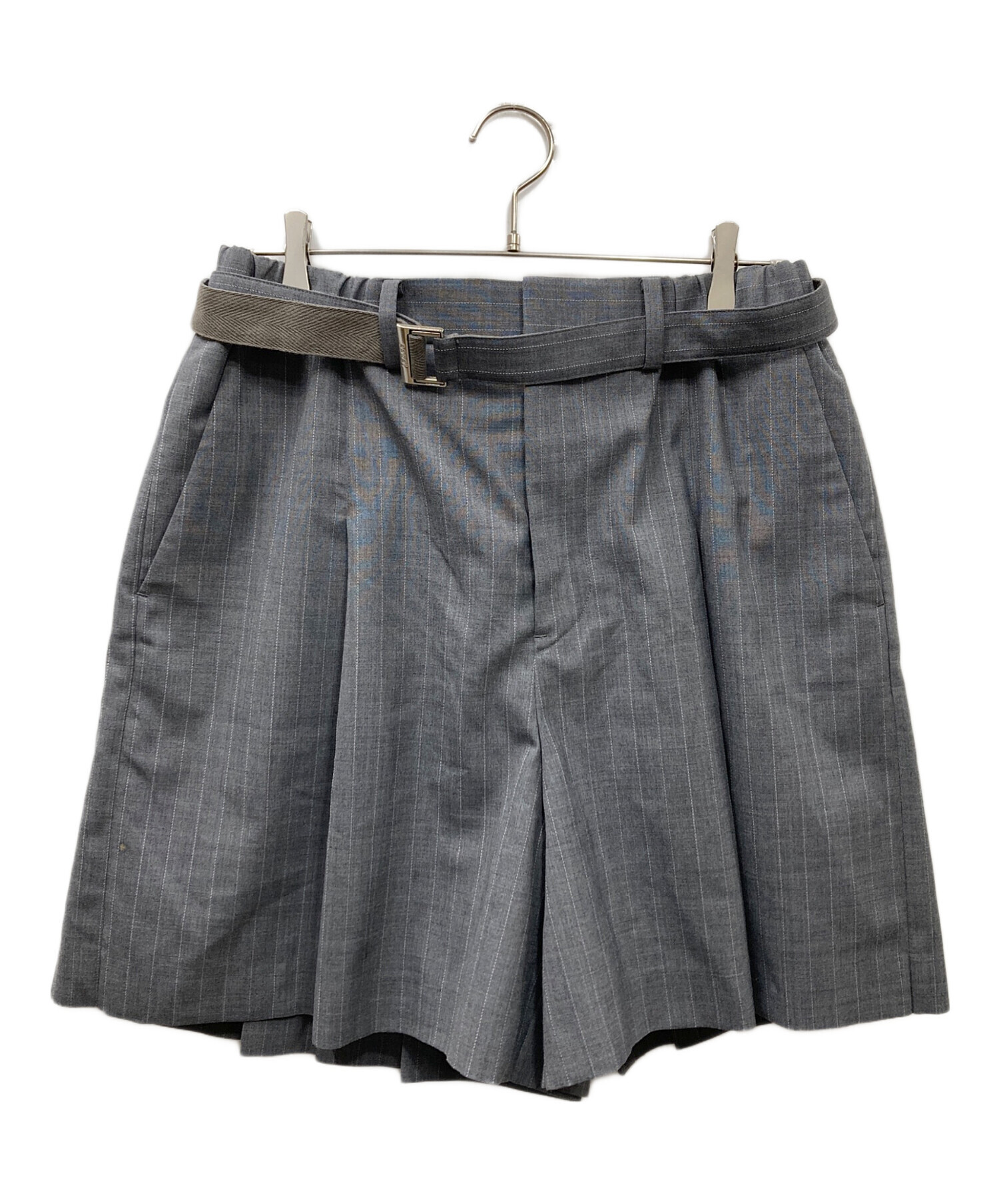 中古・古着通販】sacai (サカイ) Chalk Stripe Shorts ハーフパンツ 
