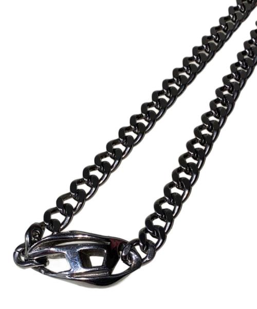 中古・古着通販】DIESEL (ディーゼル) Dロゴチェーン ネックレス