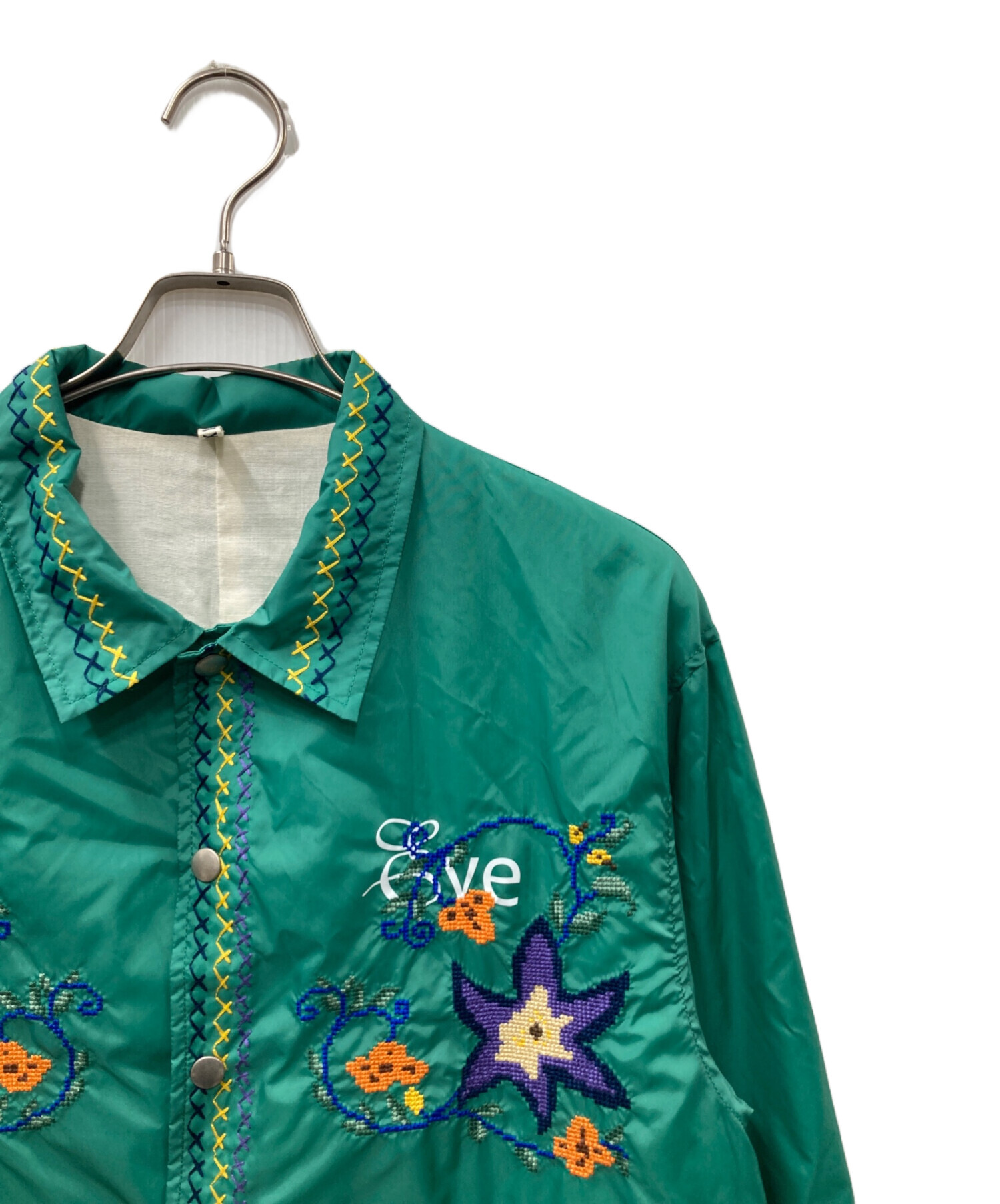 中古・古着通販】KHOKI (コッキ) Cross-stitch coach jacket/クロス