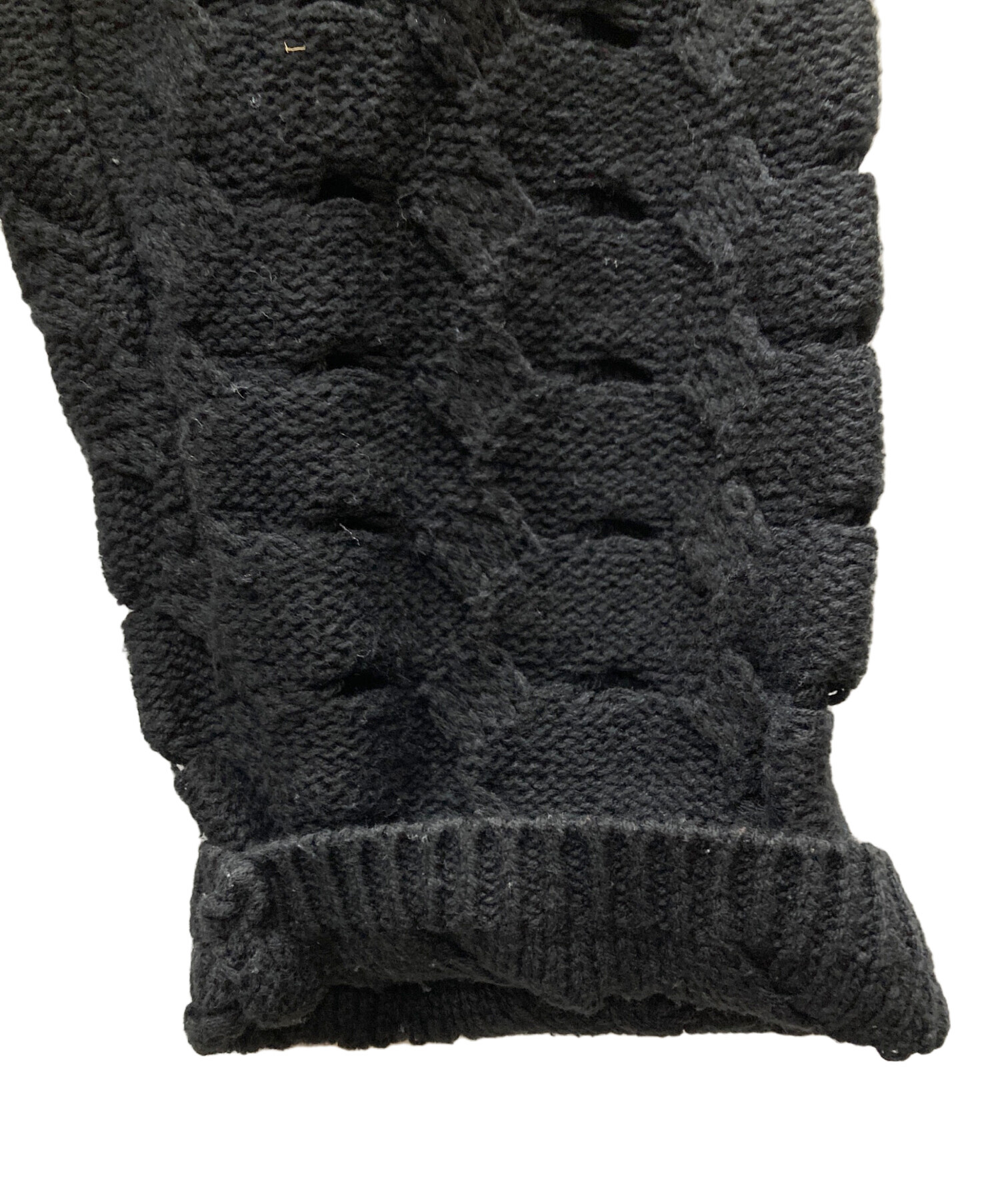 中古・古着通販】stussy (ステューシー) OPEN KNIT COLLARED SWEATER