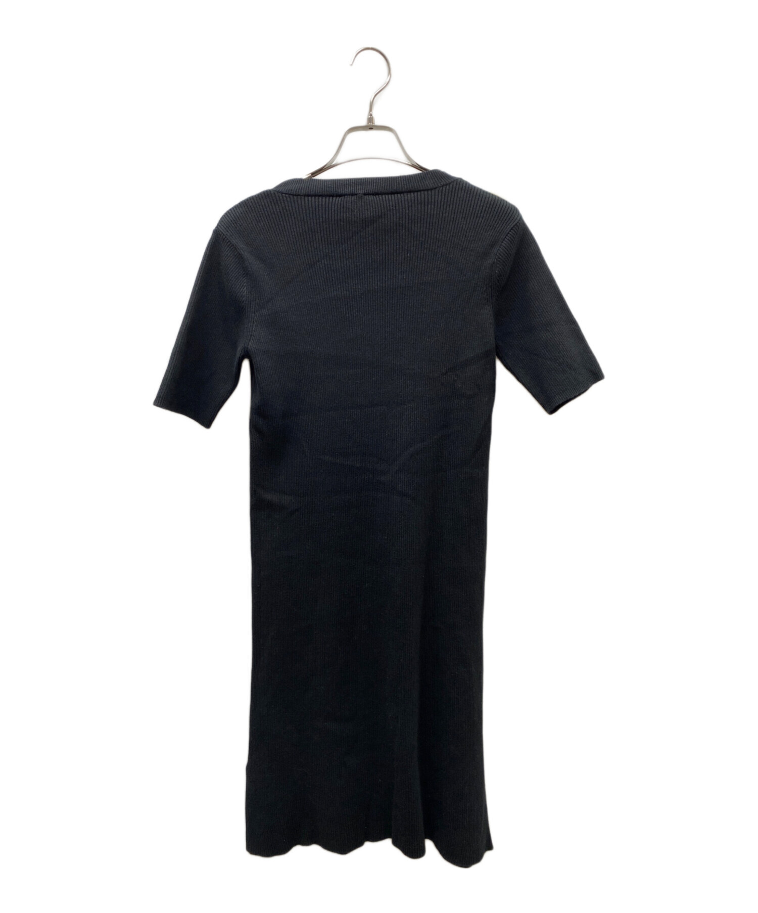 中古・古着通販】DIESEL (ディーゼル) KYAXG 半袖リブニットワンピース