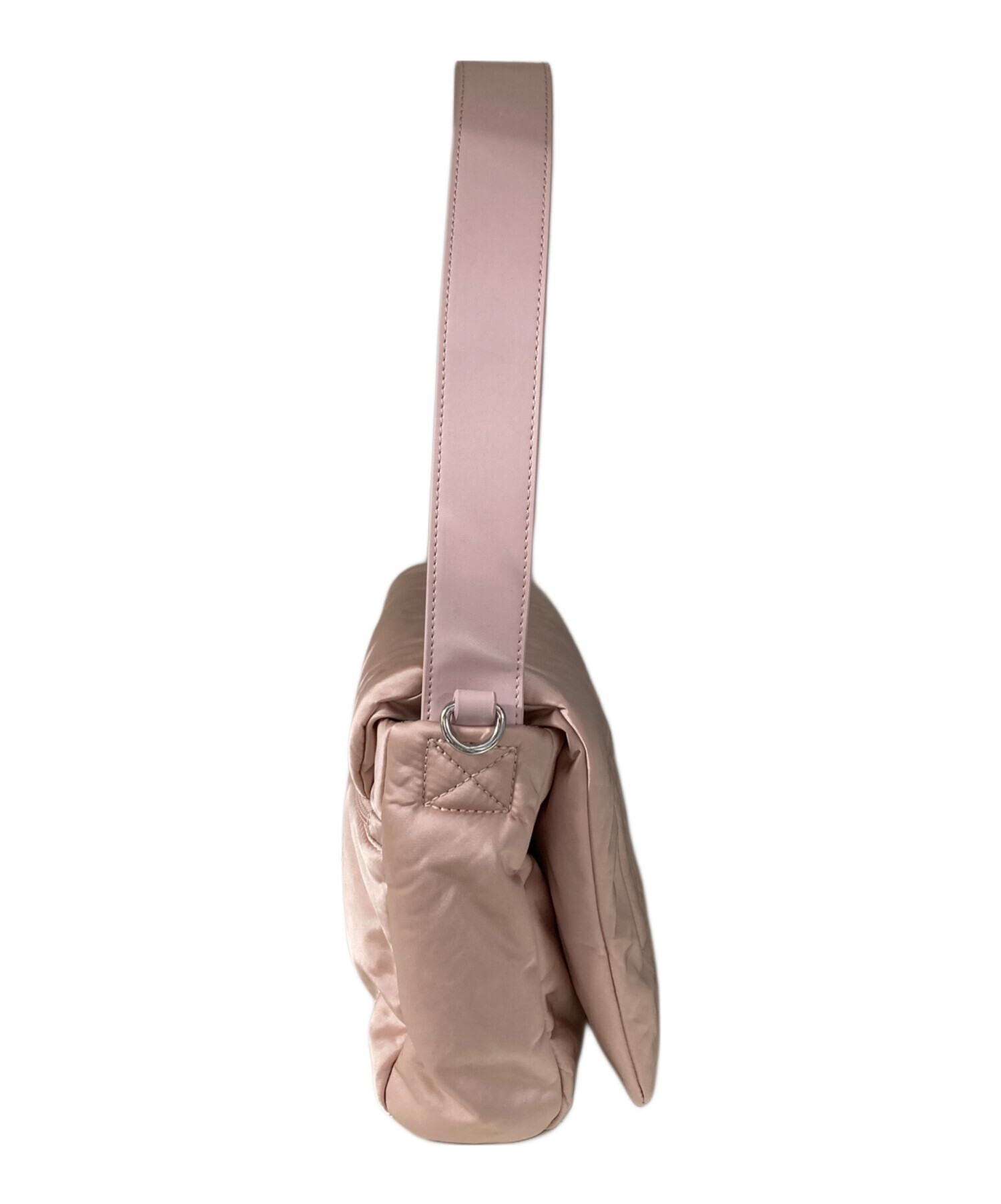 DIESEL ディーゼル X08951 ショルダーバッグ　ピンク 中古・古着通販】DIESEL (ディーゼル) パデッド ショルダーバッグ