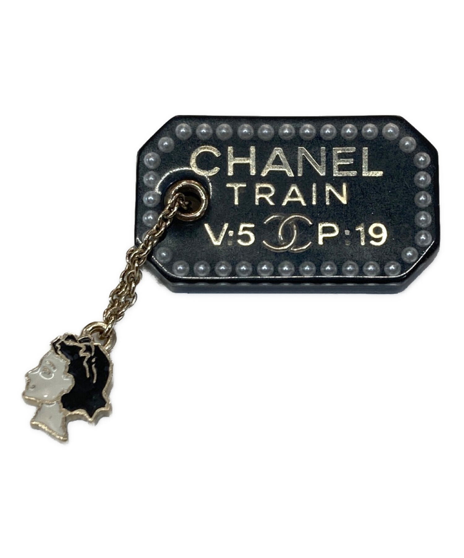 中古・古着通販】CHANEL (シャネル) チャームデザインブローチ