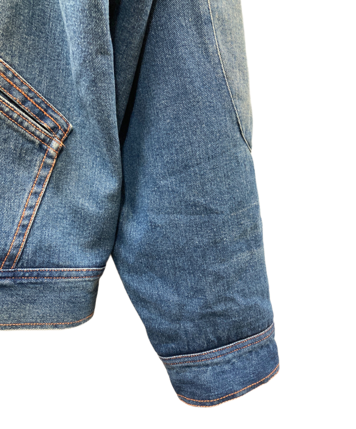 中古・古着通販】SAPEur (サプール) デニムジャケット ブルー サイズ