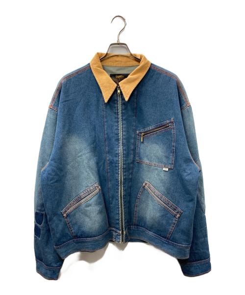 中古・古着通販】SAPEur (サプール) デニムジャケット ブルー サイズ