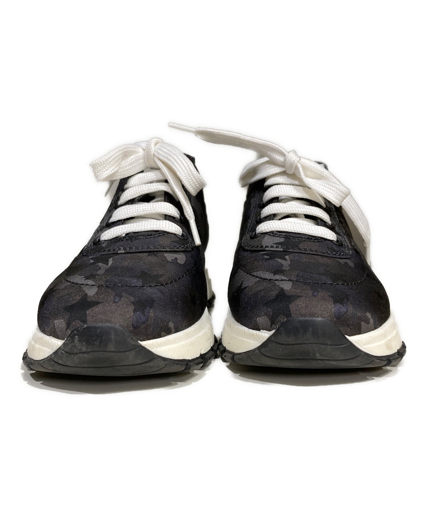 中古・古着通販】PRADA (プラダ) ローカットスニーカー グレー 