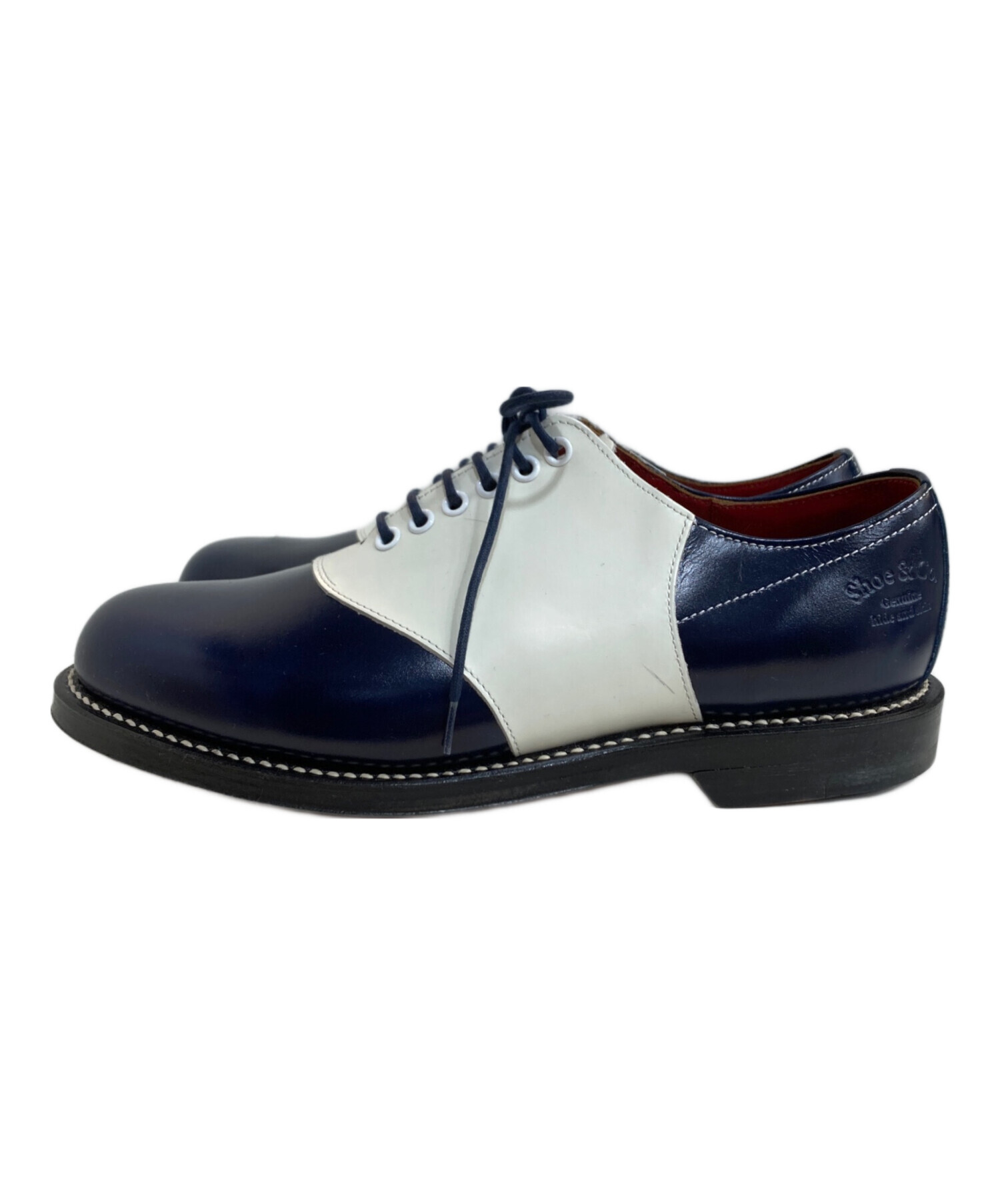 中古・古着通販】REGAL (リーガル) shoe&co サドルシューズ ホワイト