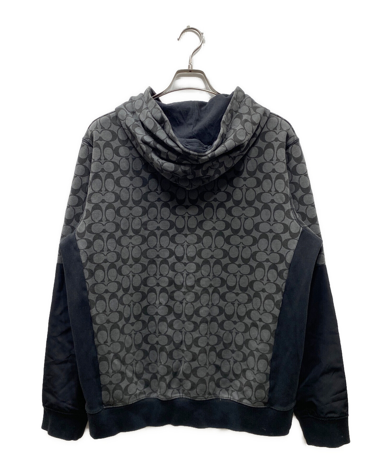 COACH ダークグレー ブラック スウェット M COACH ダークグレー ブラック スウェット M スウェット